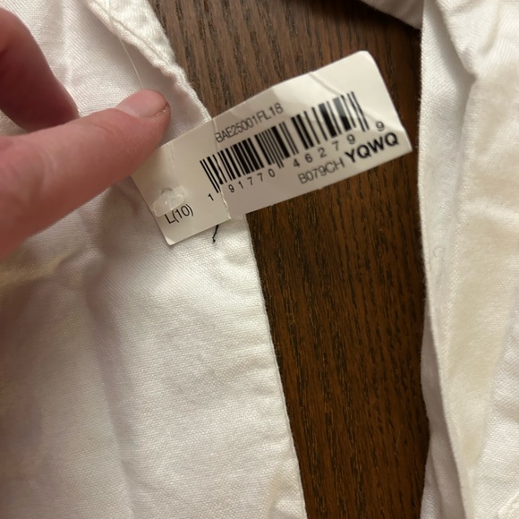 NWT Amazon Essentials Long-Sleeve Button-Down 100% Cotton boys size Large 10 - Picture 4 of 11